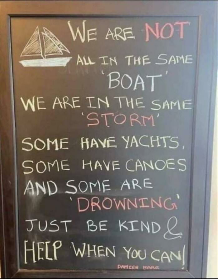 the same boat