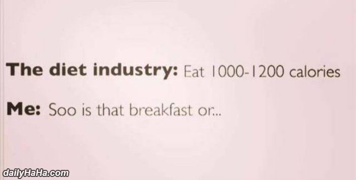 the diet industry funny picture