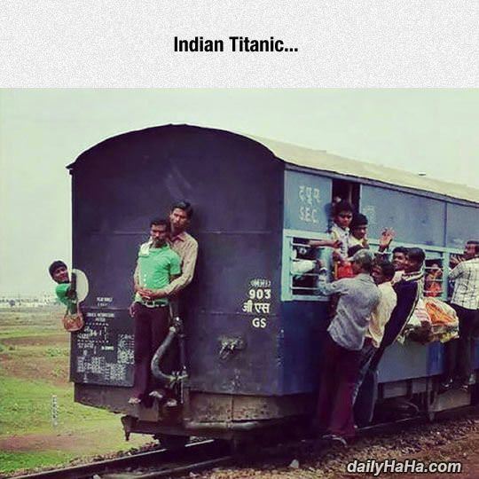 the indian titanic funny picture