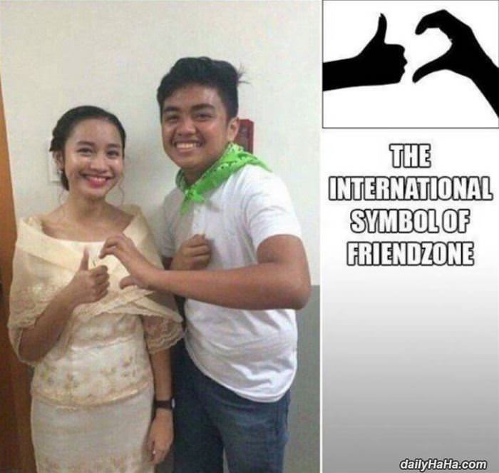 the international symbol funny picture