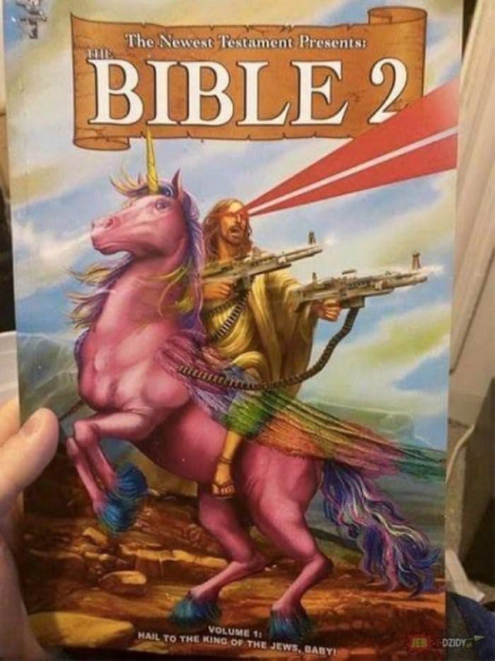 the new bible funny picture