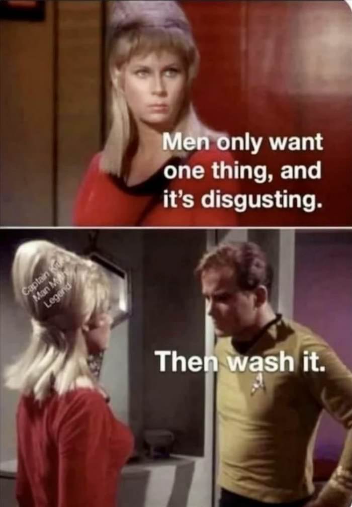 then wash it