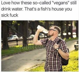 these so called vegans