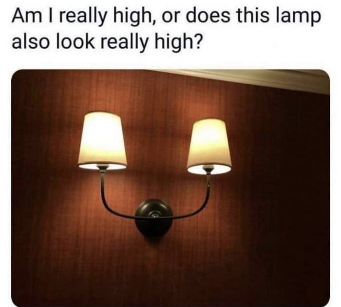 this lamp is very high