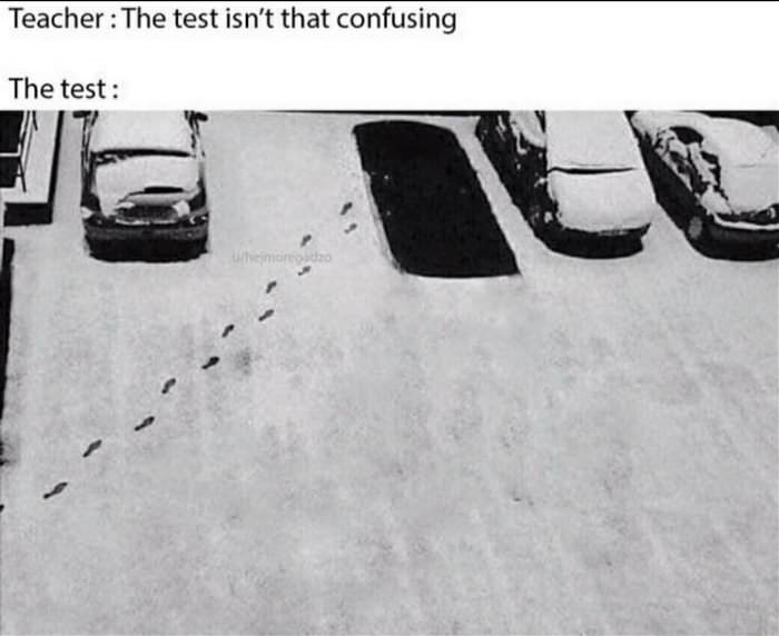 this test is not confusing