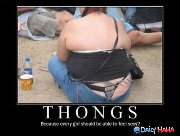 Thongs funny picture