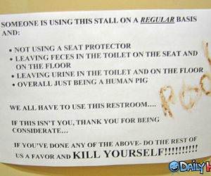 Toilet Feces funny picture