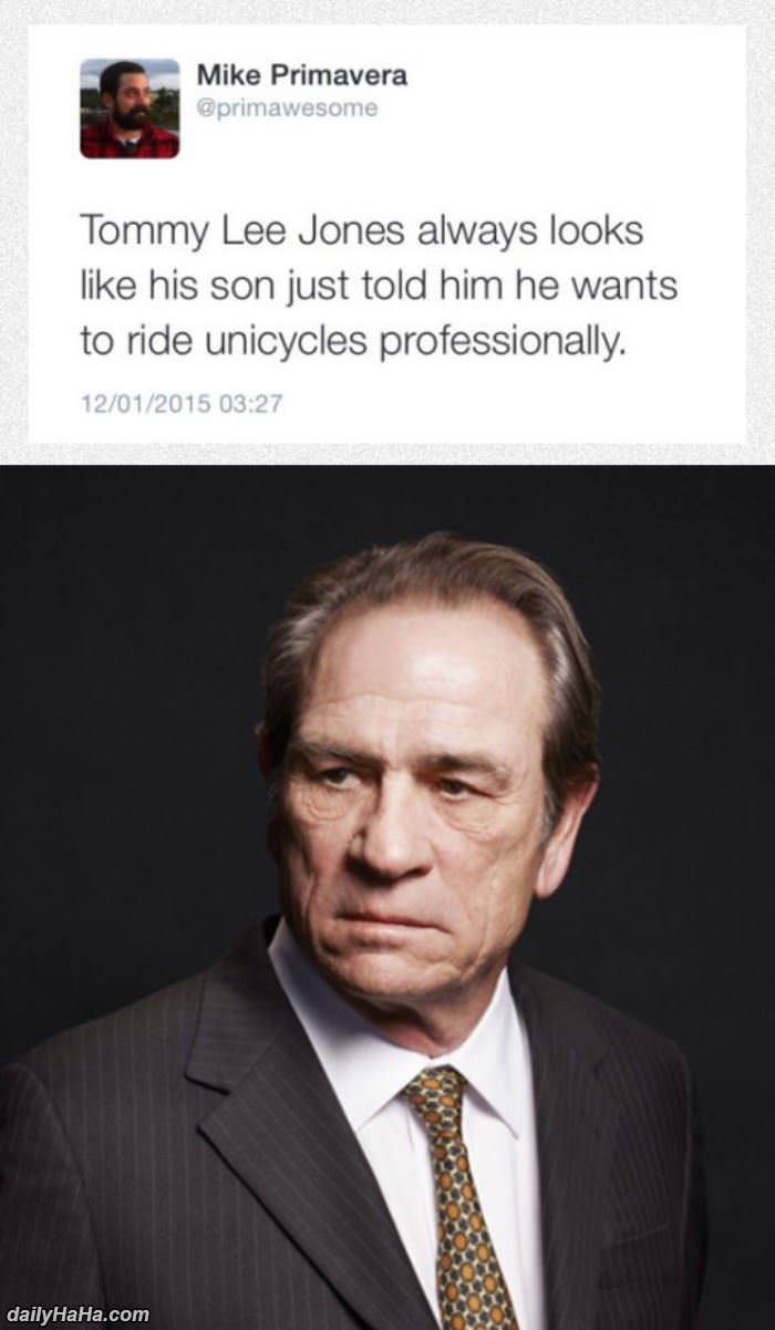 tommy lee jones face funny picture