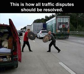 traffic disputes