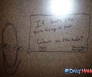 Pooping funny picture