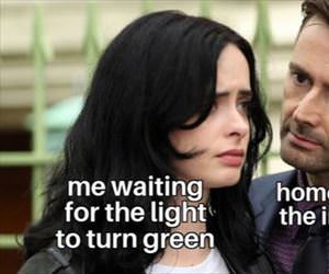 turning green