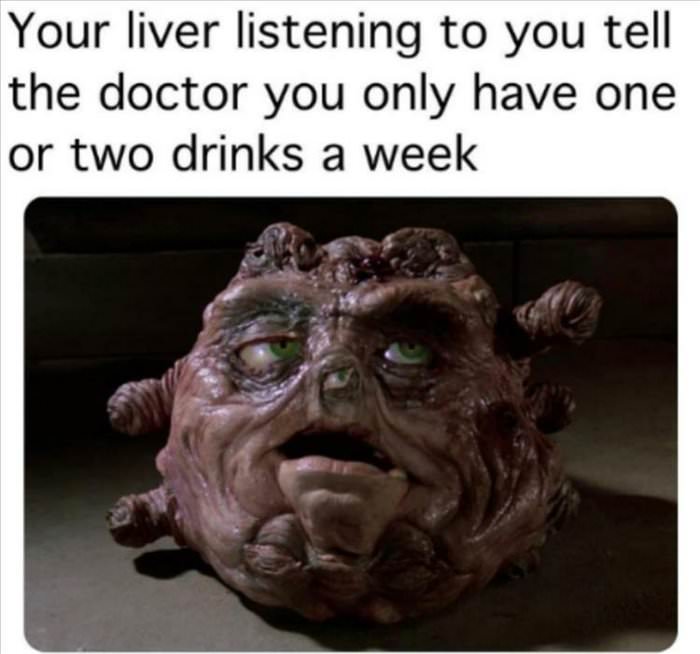 two drinks a week