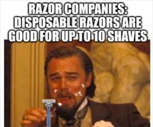 up to 10 shaves