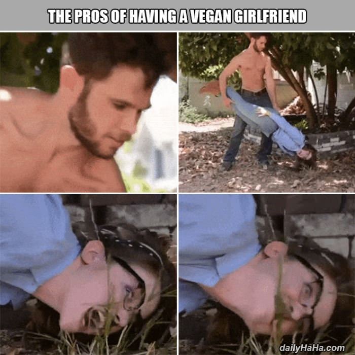 vegan girlfriend funny picture