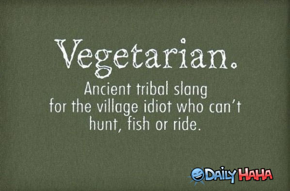 Vegetarians funny picture