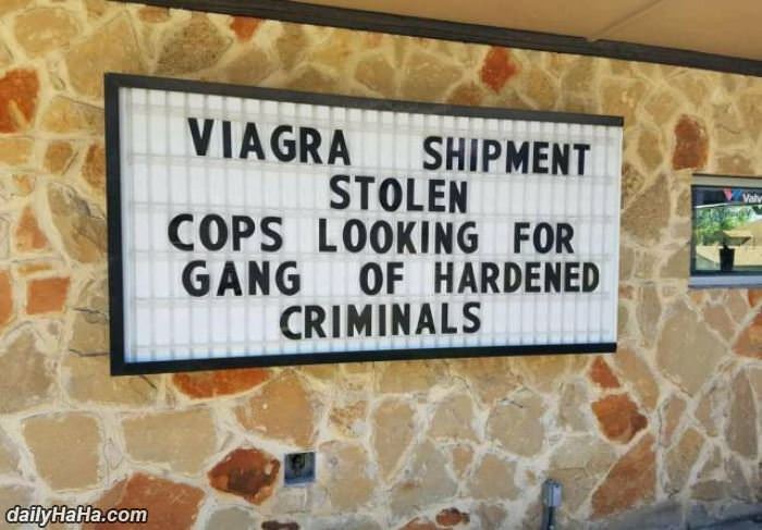 viagra shipment stolen funny picture