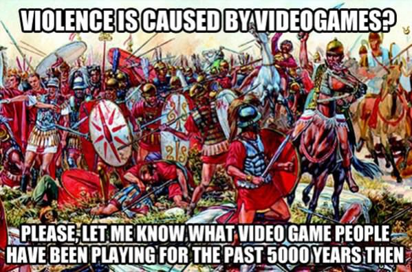 Violent Video Games funny picture