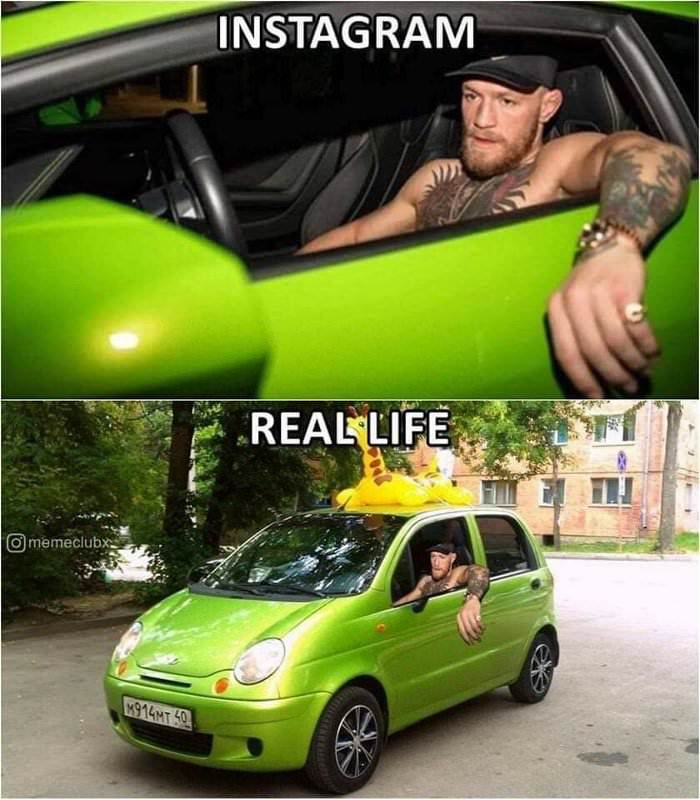 vs real life