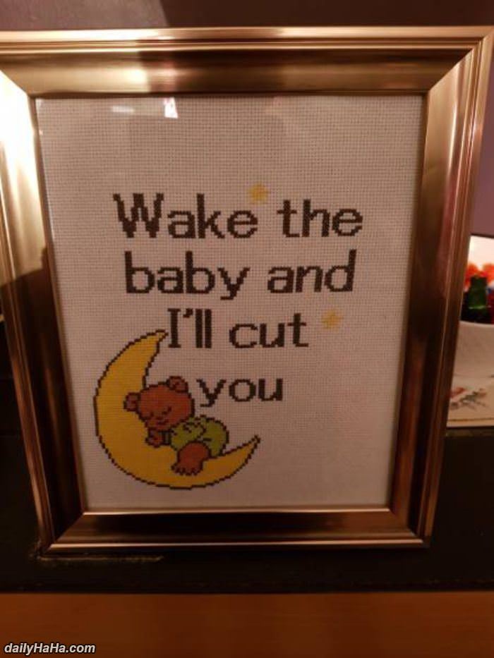 wake the baby up funny picture