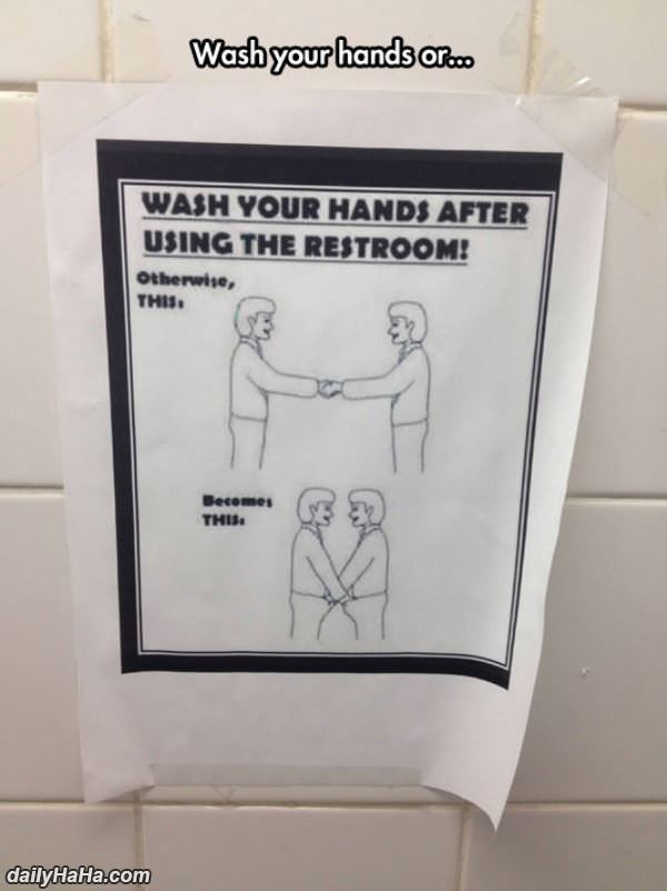 wash your hands funny picture