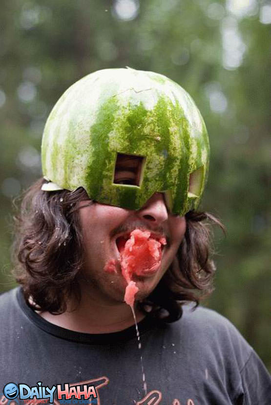 Watermelon Head Picture
