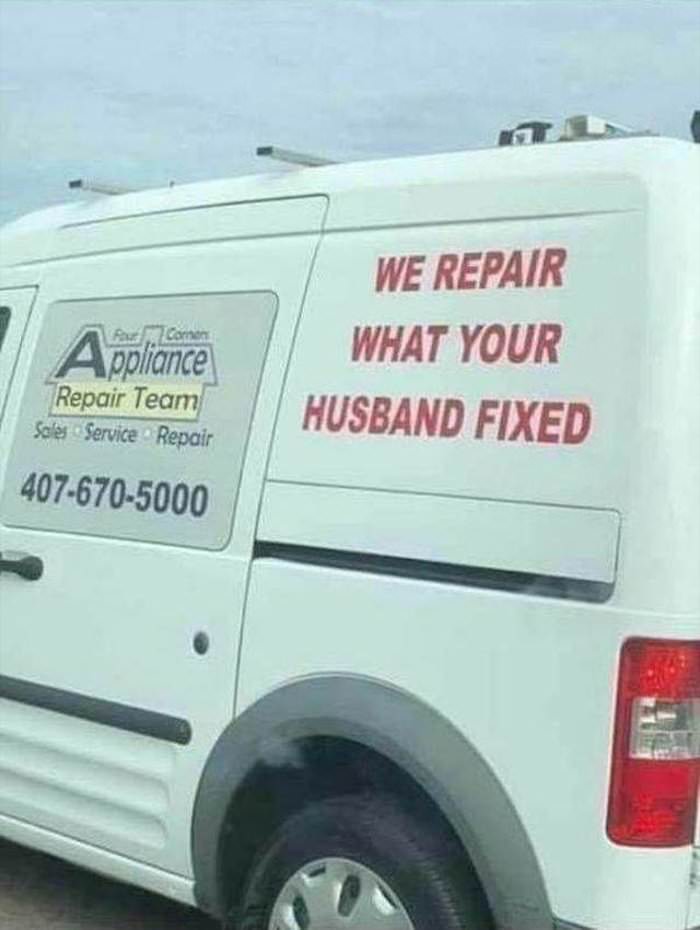 we repair