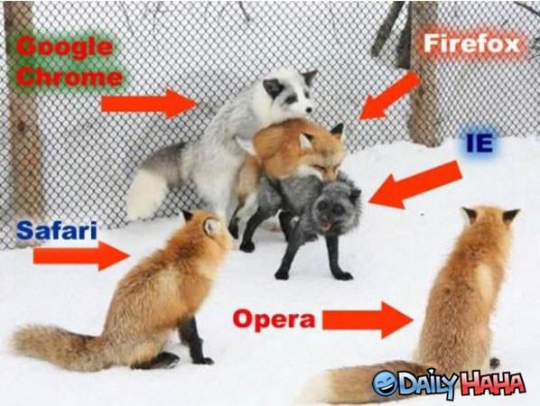 Web Browsers funny picture