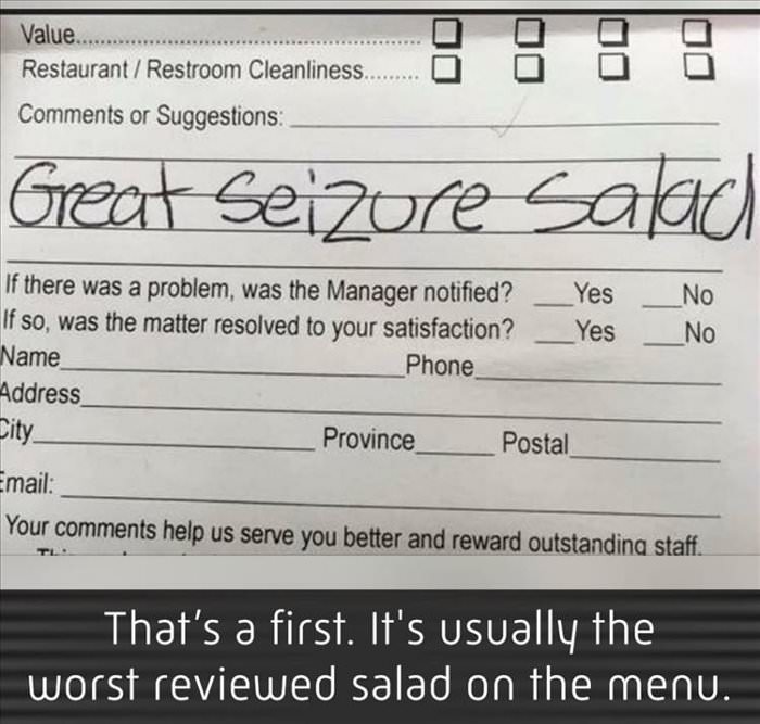 what a salad