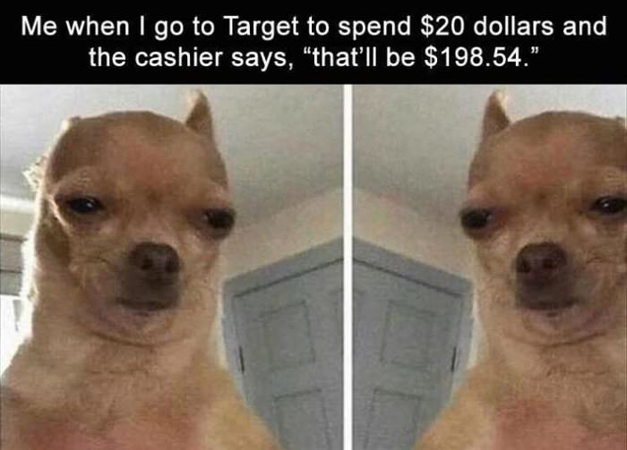 when i go to target