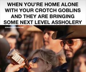 when you are home alone