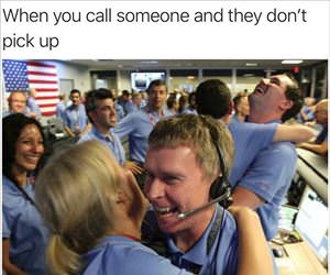 when you call someone
