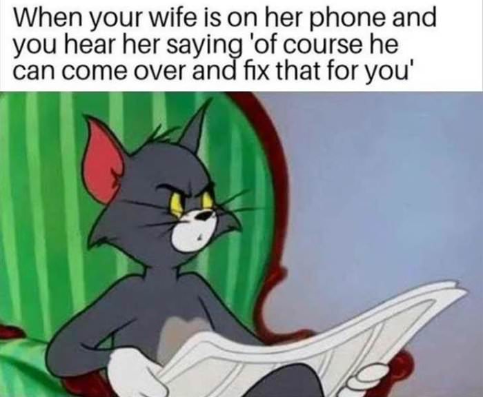 when your wife says