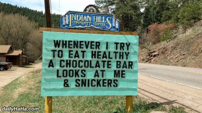 whenever i try to eat healthy funny picture