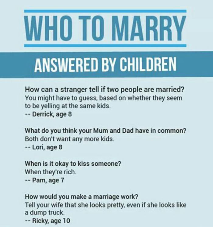 who to marry funny picture