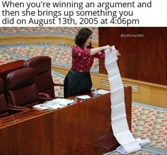 winning an argument ... 2