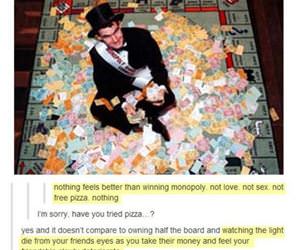 winning at monopoly funny picture