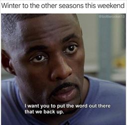 winter to the seasons