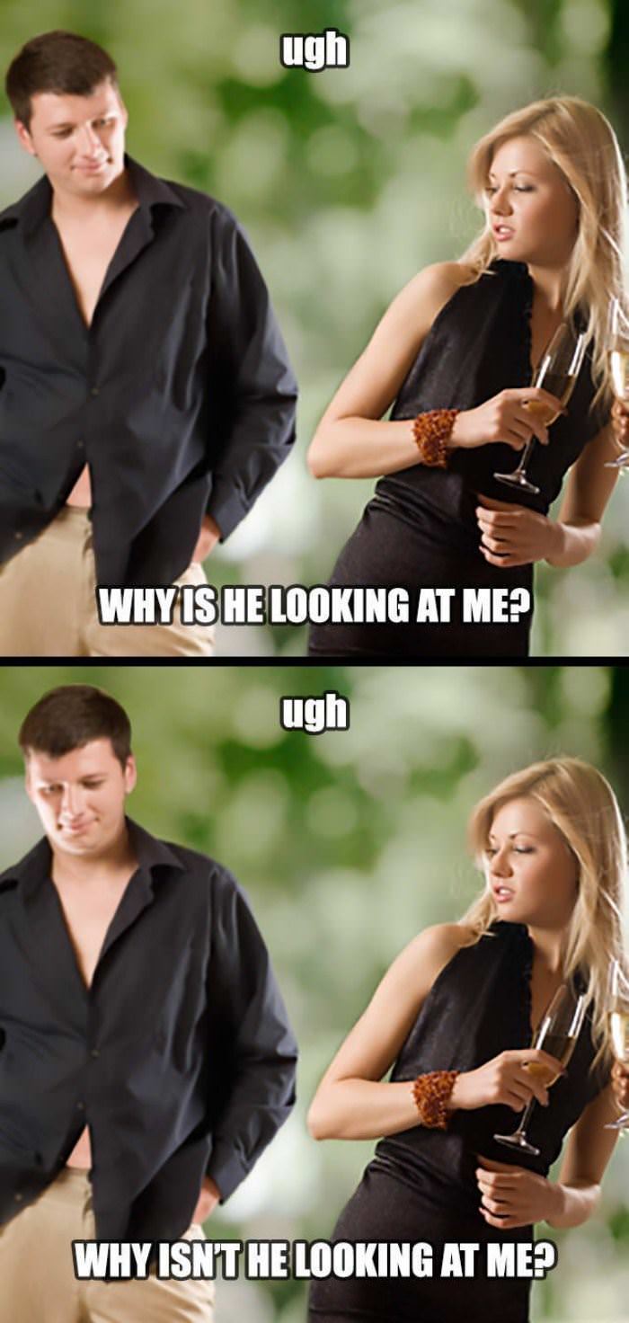 womens logic funny picture