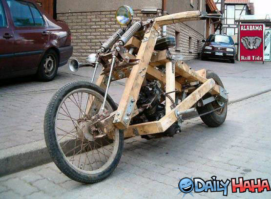 Wood bike