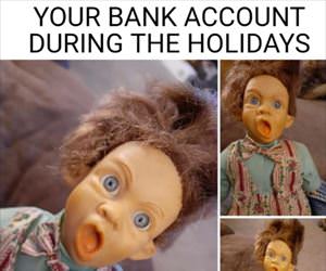 your bank account
