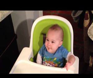 Babys first time eating chocolate Funny Video