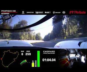 The 919 Tribute Tour  On-board record lap  Nordschleife Funny Video