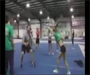 Amazing Cheerleading Funny Video
