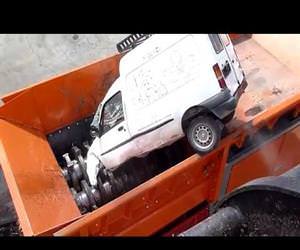 amazing german shredding machine Funny Video