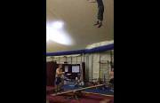 gymnast seesaw Funny Video