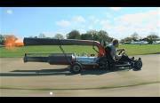 jet engine on a go kart Funny Video
