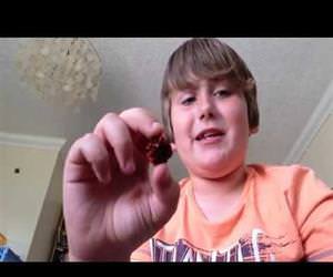 kid eats hot pepper Funny Video