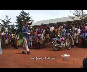 kids in africa seeing a drone for the first time Funny Video