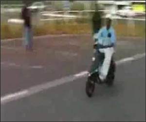 Moped Crasher Funny Video