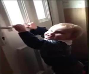 Postman Vs Toddler Funny Video